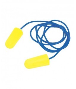 Boîte de 200 paires de bouchons d'oreille cordés jetables EARsoft™ NEON - 3M