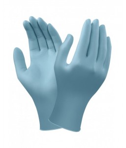 Boîte de 100 gants Touch n tuff® 92-670 poudrés sans latex à usage unique - Ansell - Gants nitrile - 2
