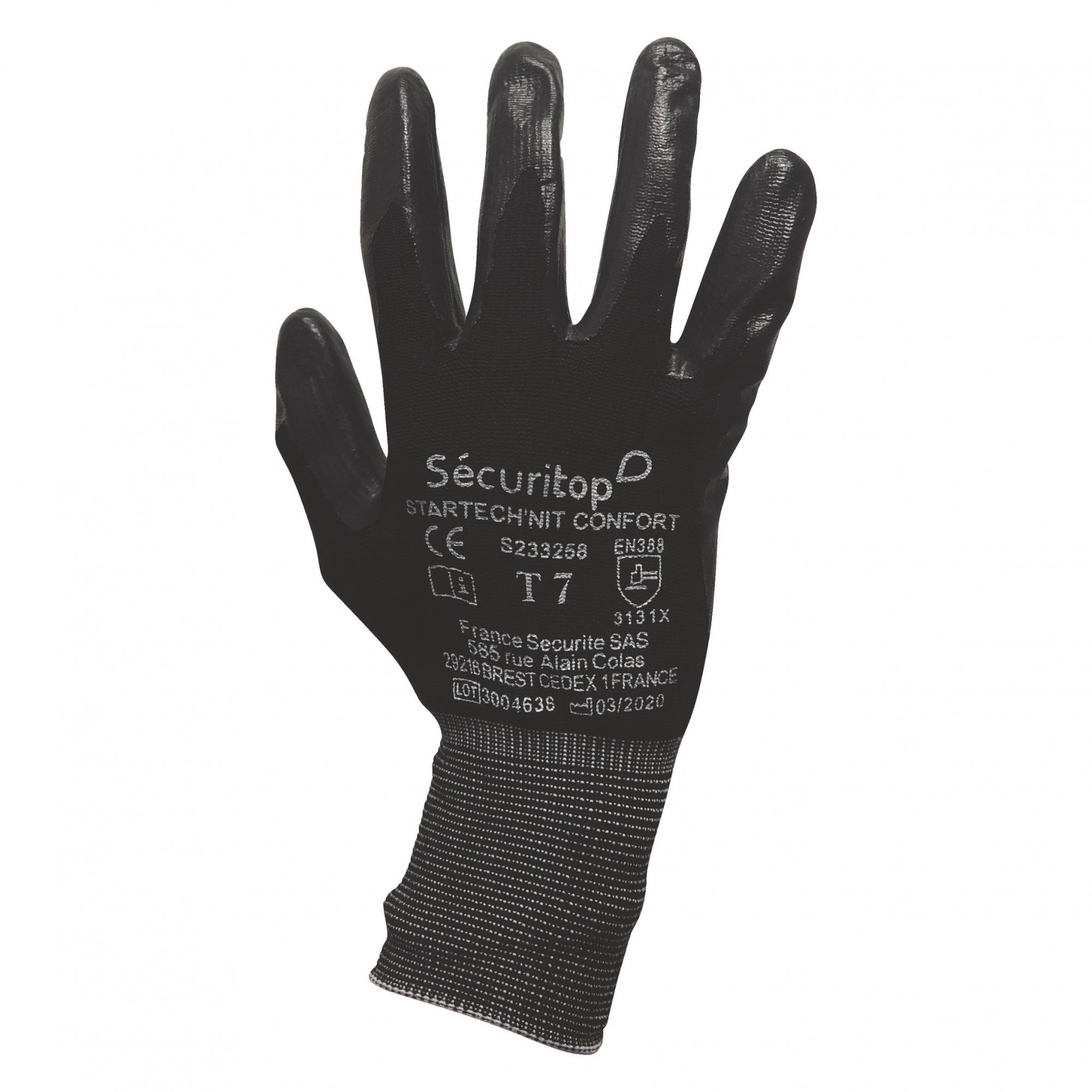 12 Paires de gants de manutention Startech'nit Confort - Sécuritop - SECURITOP