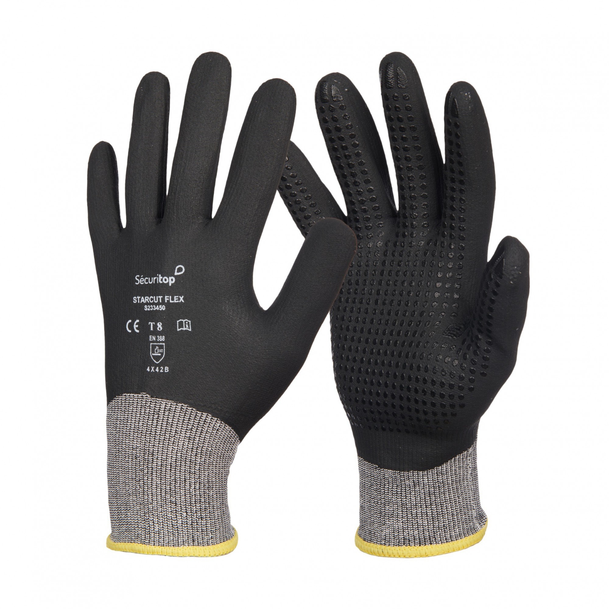 12 Paires de gants de manutention Starflex - Sécuritop - SECURITOP