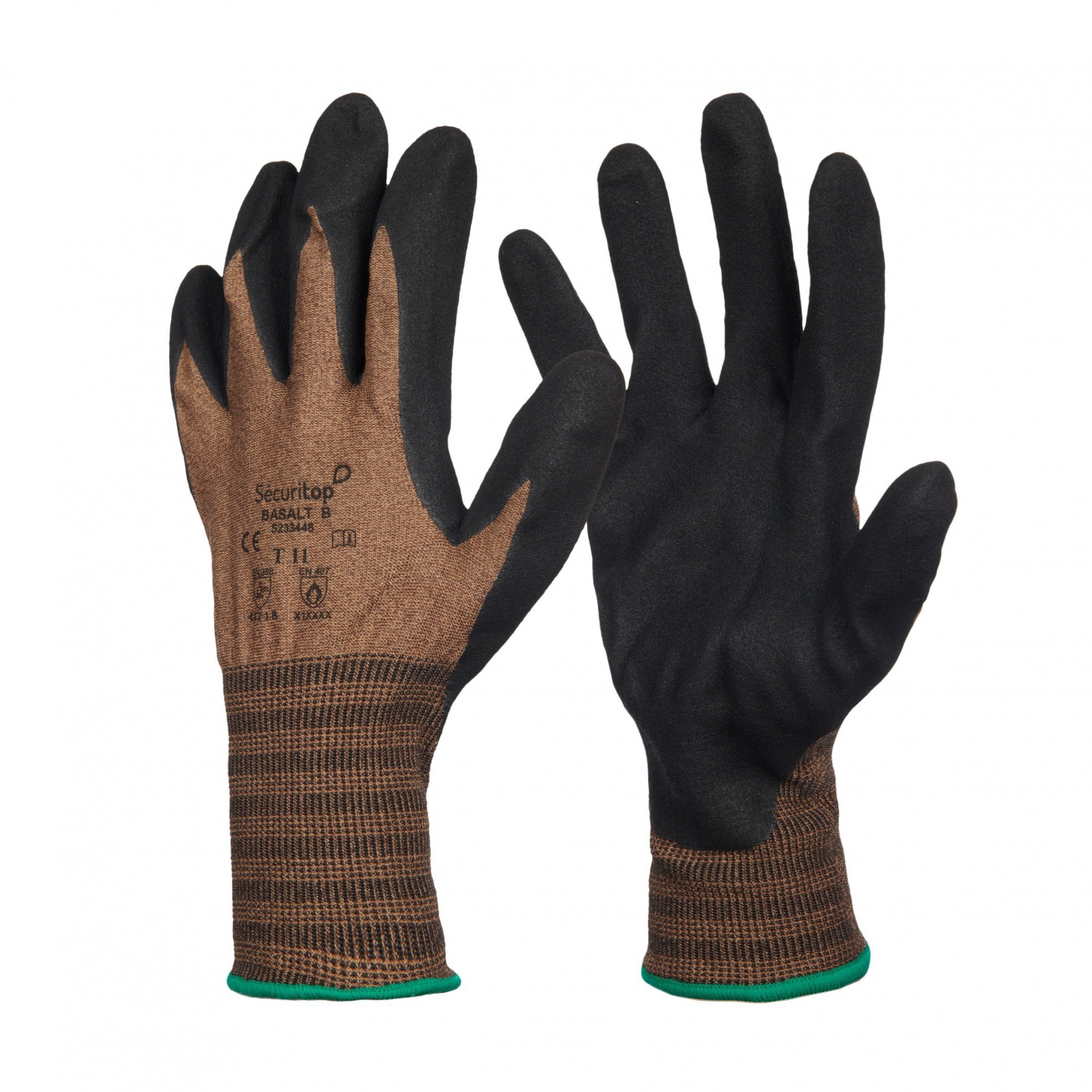 12 Paires de gants de manutention Basalt B - Sécuritop - SECURITOP