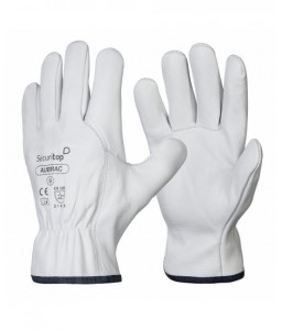 Paire de gants de manutention cuir Aubrac - Sécuritop - SECURITOP