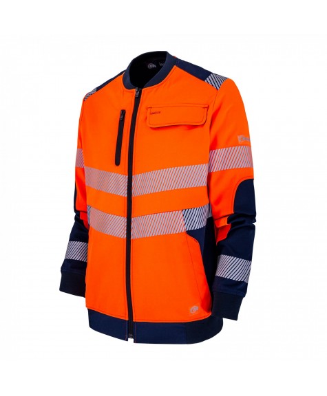 VESTE HV RFLEX STRETCH ECO CONCU LAVAGE INDUS. - MOLINEL