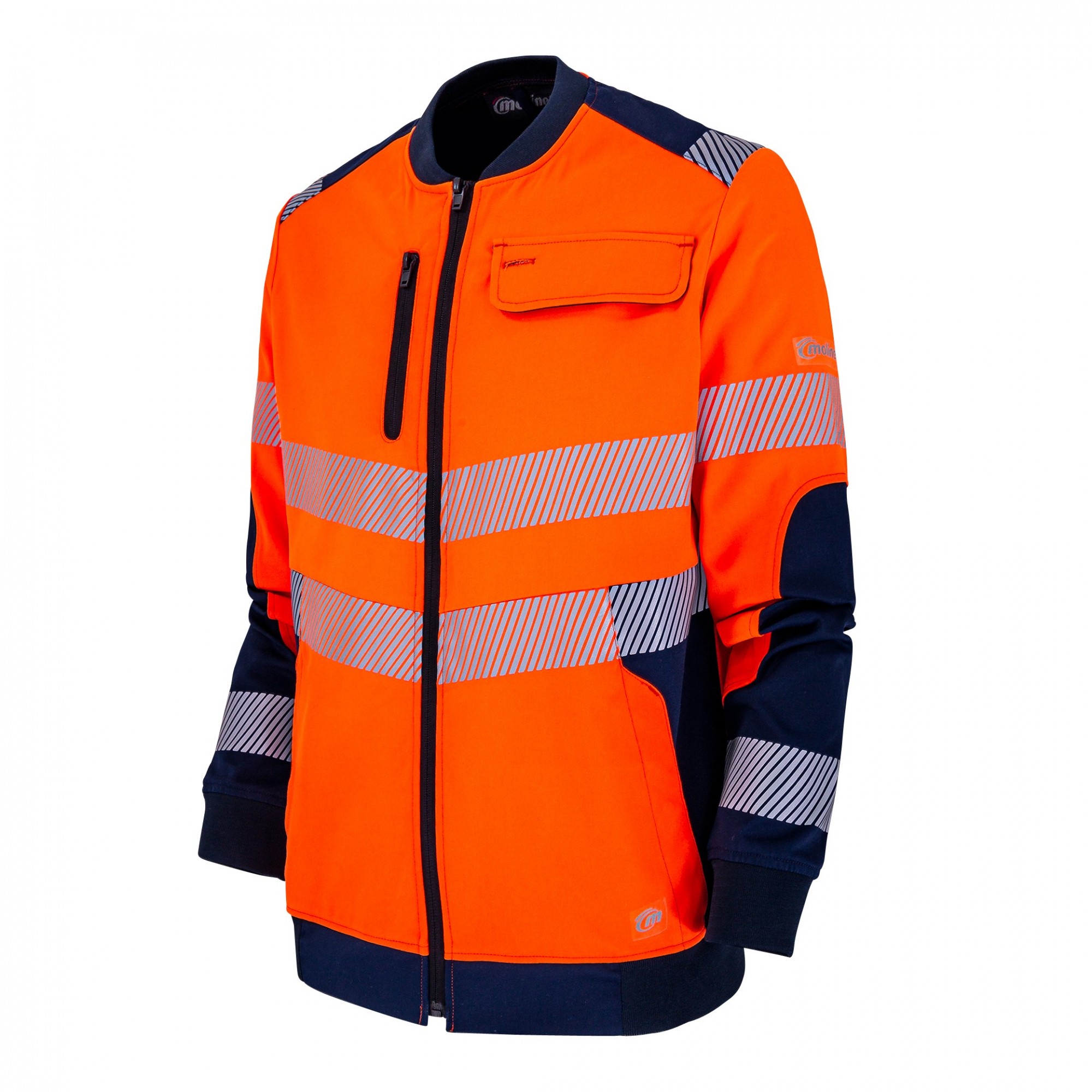 VESTE HV RFLEX STRETCH ECO CONCU LAVAGE INDUS. - MOLINEL