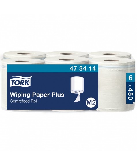 6 rouleaux de papier d'essuyage à dévidage central - Tork