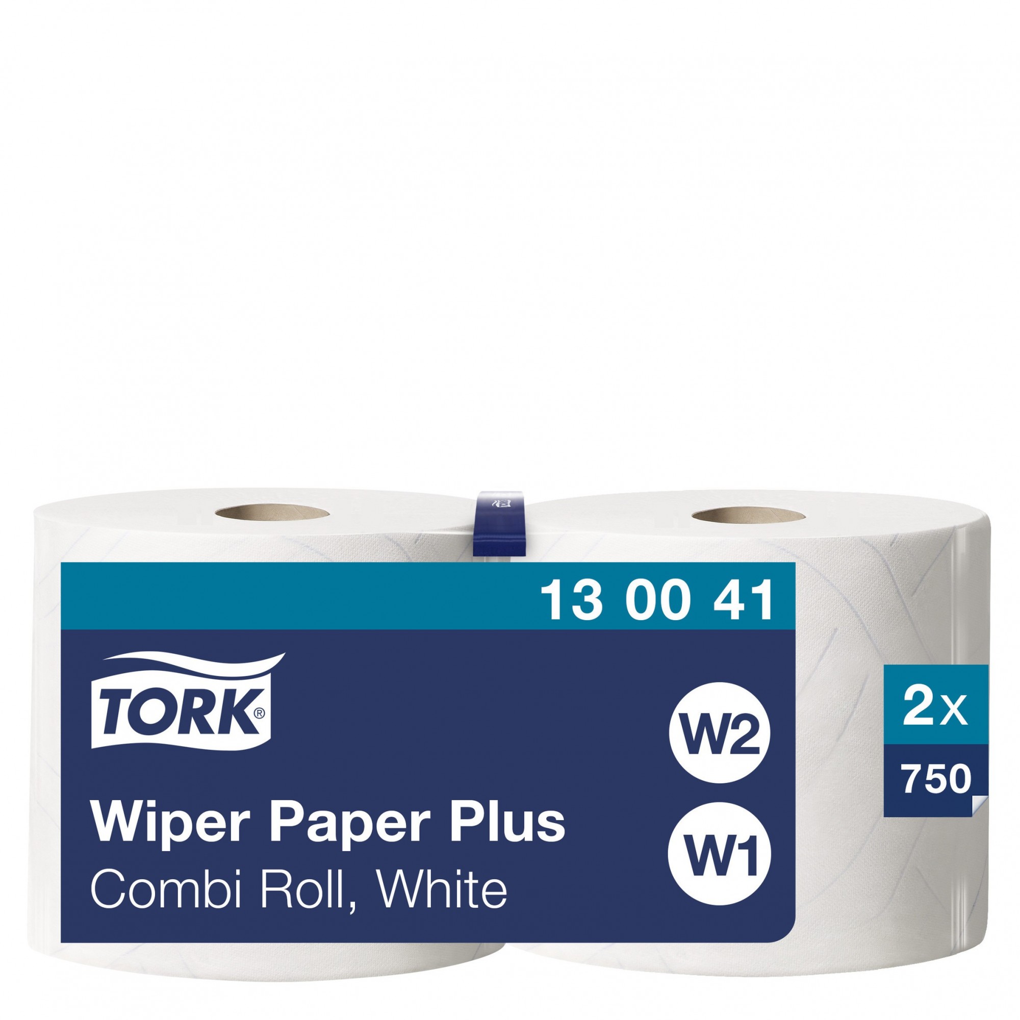 2 bobines de papier essuyage multi-usages Tork Plus W2/W1 - Tork