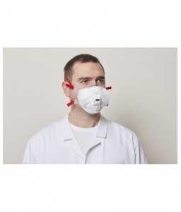 Boîte de 5 masques jetables coques anti-poussière avec soupape 8835+ FFP3 - 3M - Masques jetables - 5