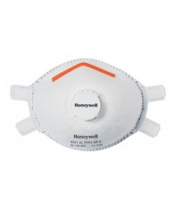 Boîte de 5 masques jetables coques anti-poussière avec soupape 5321 FFP3 - HONEYWELL