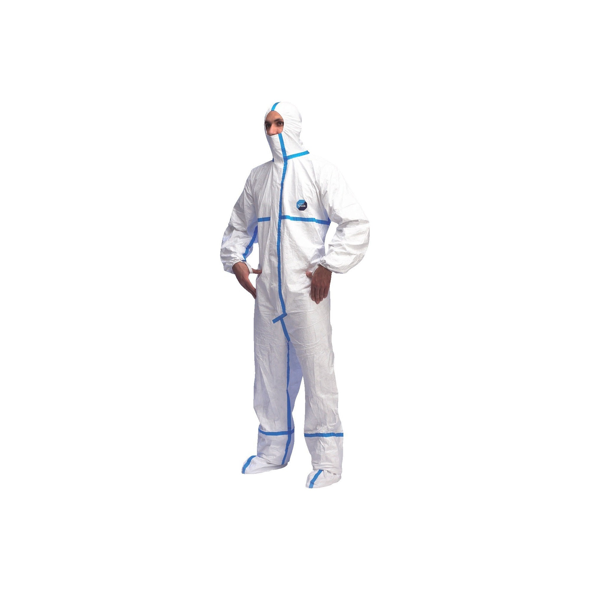 Combinaison Tyvek® 600 Plus avec chaussettes - Tyvek