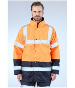 Parka de travail 4 en 1 haute visibilité - DMD