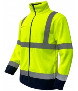 Polaire Haute-visibilité Liverpool recyclée - Sécuritop - SECURITOP - Vestes et blousons - 2