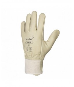 Paire de gants de manutention hydrofuge cuir Sarde - Sécuritop - SECURITOP - Gants - 2