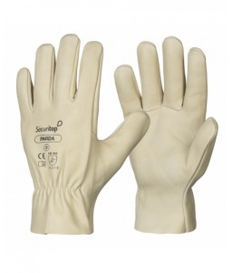 Paire de gants hydrofuges de manutention cuir Parda - Sécuritop - SECURITOP