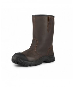 Botte de sécurité cuir fourrée Grizzly S3 - SECURITOP - Bottes de sécurité Cuir - 2