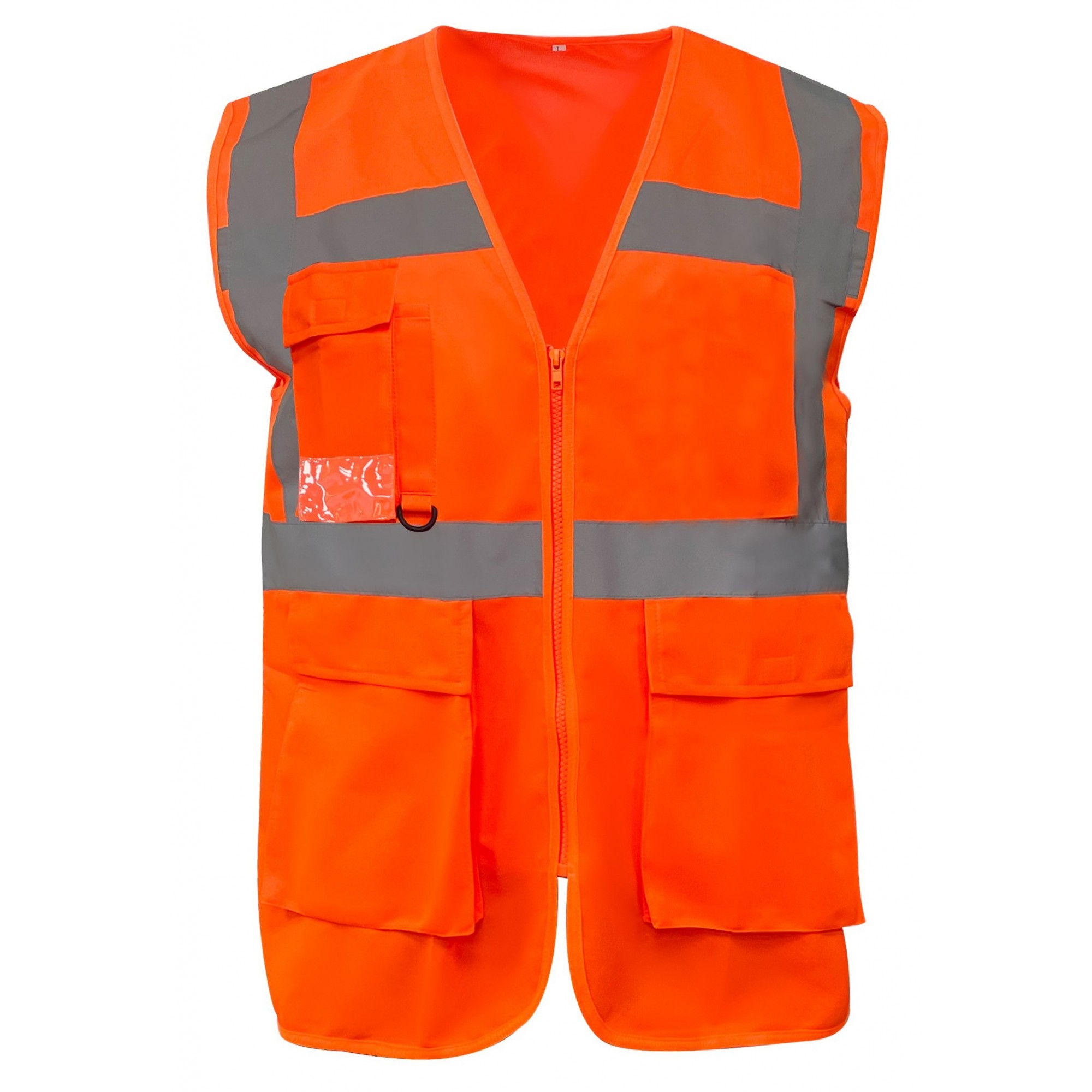 GILET HAUTE VISIBILITE LUMEN MULTIPOCHES RECYCLÉ - Sécuritop - SECURITOP