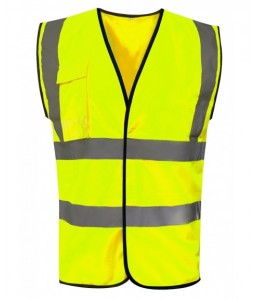 GILET FLASH HAUTE VISIBILITÉ 4 BANDES - Securitop - Gilets et chasubles - 2