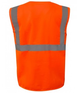 GILET HAUTE VISIBILITE LUMEN MULTIPOCHES RECYCLÉ - Sécuritop - SECURITOP - Gilets et chasubles - 3