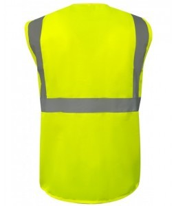 GILET HAUTE VISIBILITE LUMEN MULTIPOCHES RECYCLÉ - Sécuritop - SECURITOP - Gilets et chasubles - 4