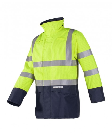 Parka HV ignifugée et antistatique Elliston - SINGER SAFETY - SIOEN