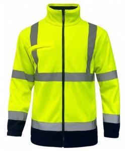 Polaire Haute-visibilité Liverpool recyclée - Sécuritop - SECURITOP - Vestes et blousons - 4