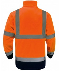 Polaire Haute-visibilité Liverpool recyclée - Sécuritop - SECURITOP - Vestes et blousons - 5