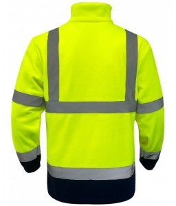 Polaire Haute-visibilité Liverpool recyclée - Sécuritop - SECURITOP - Vestes et blousons - 6