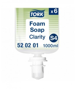 TORK S4 SAVON MOUSSE LIMPIDE 1L  X6  - TORK - Nettoyage cutané - 2