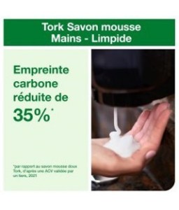 TORK S4 SAVON MOUSSE LIMPIDE 1L  X6  - TORK - Nettoyage cutané - 5