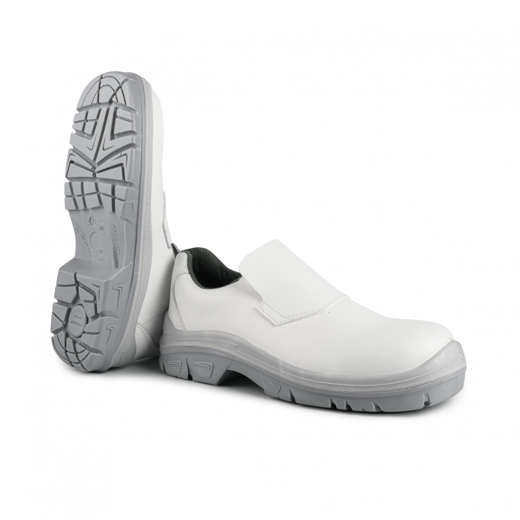 Chaussure de securite blanche basse Securitop Alba S2