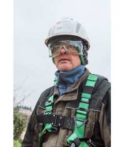 Casque de protection aéré avec surlunettes et porte-badge V-GARD 930® - MSA - Casques spécifiques - 6