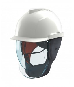 Casque de protection électricien non aéré V-GARD® 950 CLASSE 2 avec écran rétractable - MSA