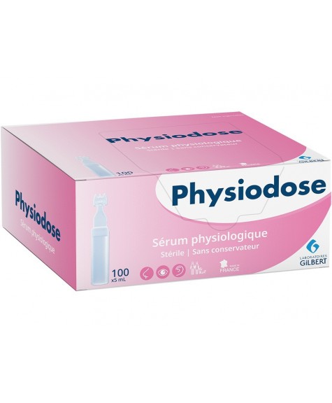 SERUM PHYSIOLOGIQUE 5ML X100 - GILBERT