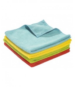 5 lavettes en microfibre pour toutes les surfaces - Spontex - MAPA