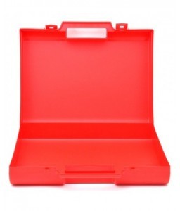 TROUSSE VIDE PLASTIQUE ROUGE - Trousses de secours - 2