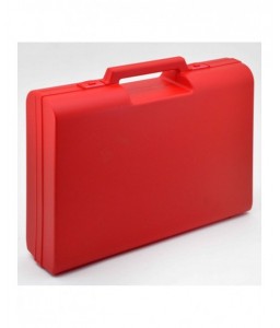 TROUSSE VIDE PLASTIQUE ROUGE - Trousses de secours - 4