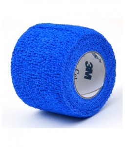 BANDE COHESIVE BLEU 4.5MX5CM - 3M