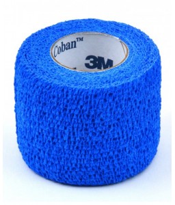 BANDE COHESIVE BLEU 4.5MX5CM - 3M - Pansements et bandes - 2