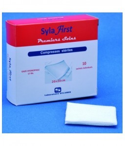 COMPRESSES GAZE STERILE 5CM - Soins - 2