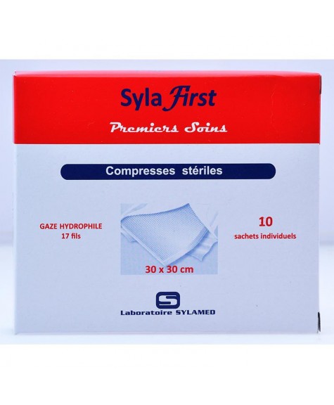 COMPRESSES GAZE STERILE 7.5CM