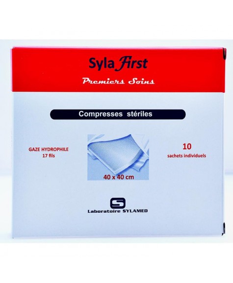 COMPRESSES GAZE STERILE 10CM