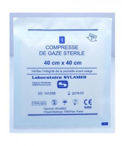 COMPRESSES GAZE STERILE 10CM - Soins - 2