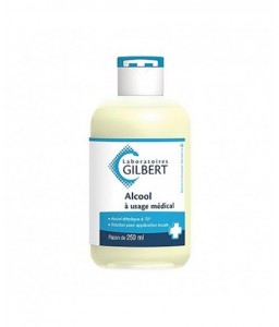 FLACON ALCOOL 70° 250ML - GILBERT