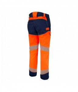 PANTALON HV RFLEX STRETCH Luklight - Molinel - Vêtements haute-visibilité - 2