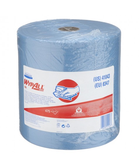 CHIFFONS WYPALL X80 BLEU 8347 - KIMBERLY-CLARK