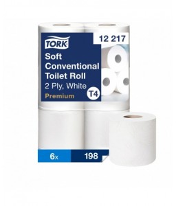 PAPIER TOILETTE PETIT RLX X6 - TORK - Ouate - 2