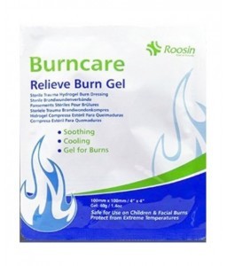 COMPRESSE BURNCARE 20X20CM