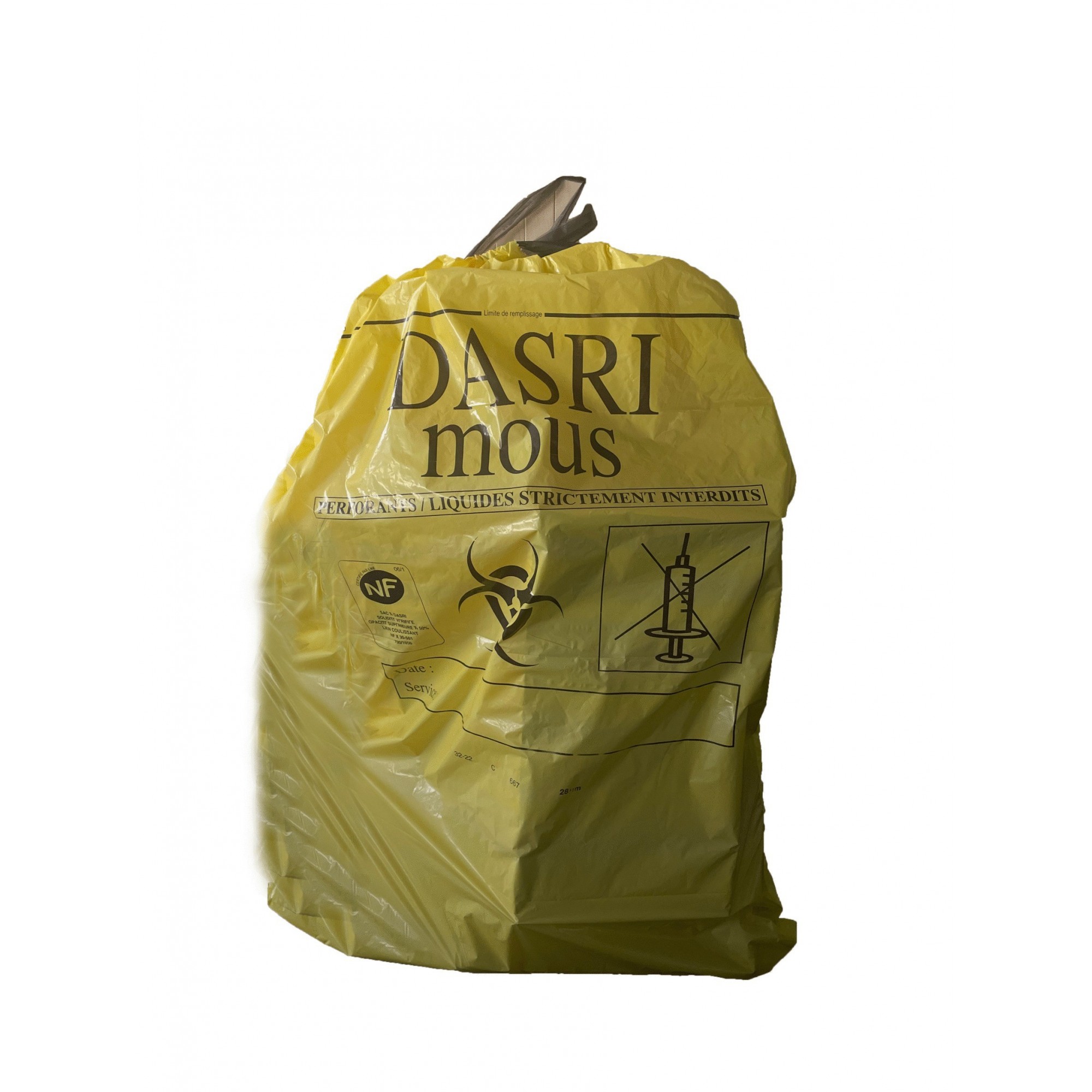 RL 25 SACS POUBELLE DASRI 20L