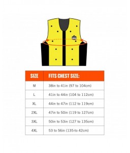 Gilet rafraîchissant Chill-Its® 6685 - ERGODYNE - Accueil - 7