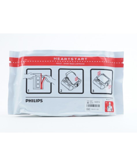 Préélectrodes défibrillateur adultes HeartStart HS1 - PHILIPPS