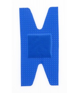 Pansement bleu plastique articulation 7.5x3.8cm - COLUXIA